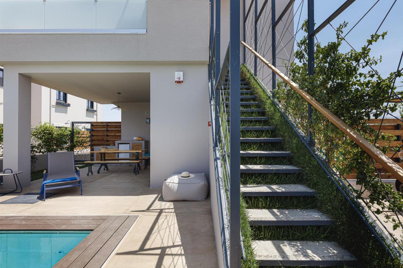 Iron Villas - Nefeli & Oniros Pangalochori Exterior photo