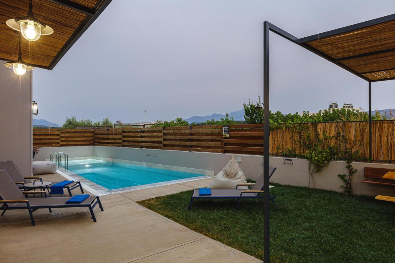 Iron Villas - Nefeli & Oniros Pangalochori Exterior photo
